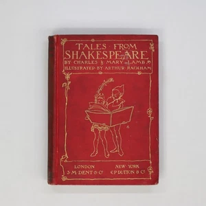 Antique Book: Tales from Shakespeare by Charles & Mary Lamb (1909 HC) - Picture 1 of 7