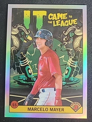 2022 BOWMAN MARCELO MAYER IT CAME TO THE LEAGUE # ICFL-3 PRE-OWNED - Image 1 of 2