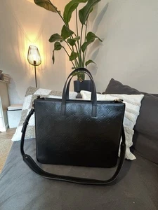 Original Louis Vuitton Columbus Bag Shopper Vernis Leder Schwarz - Bild 1 von 13