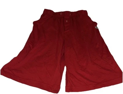 Pantalones Cortos Perry Ellis Portfolio Ropa de Dormir Medianos Atléticos Algodón/Poliéster Rojo Foto 1 de 4