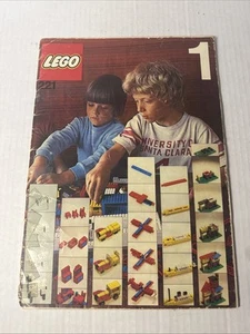 Lego 221 libretto istruzioni 1 1973 vintage - Foto 1 di 12