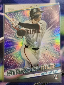 2024 Topps Update Stars of MLB Jung Hoo Lee RC - San Francisco Giants #SMLB-82 - Picture 1 of 2