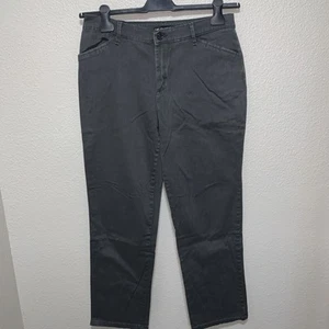 Lee Relaxed Fit Women’s Pants Size 10 Gray - Picture 1 of 5