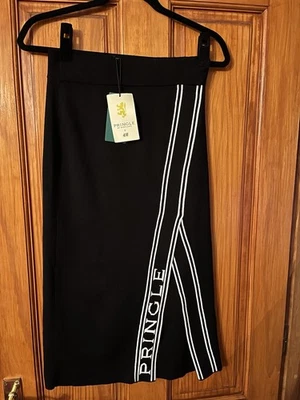 Long Knitted Skirt Black ‘Pringle, Scotland X H&M’ Size S - Image 1 of 3