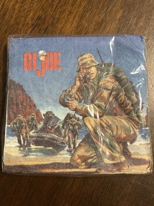 1998 GI Joe 20 Beverage Napkins New Old Stock! - Picture 1 of 2