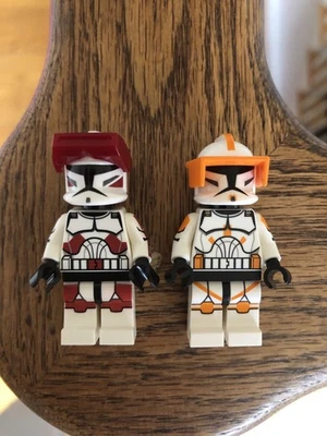 Lego Clone Commanders Cody and Thire, Custom Star Wars Minifigures - Image 1 of 4