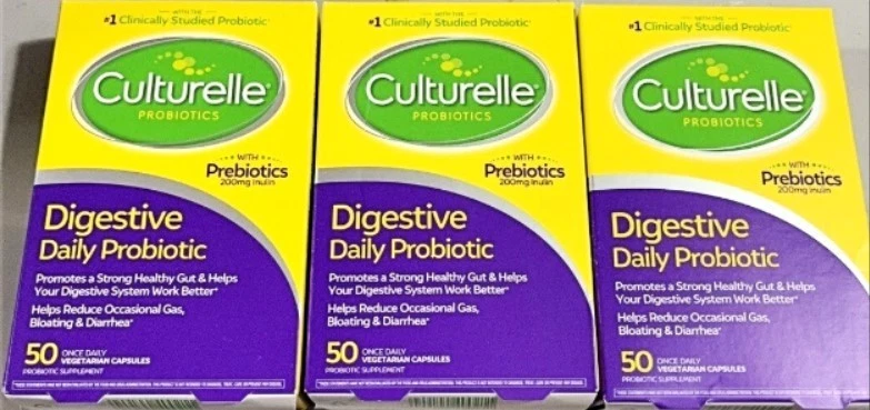 Caja 50 x 3 -- (150 TOTAL) -- Probiótico Cultural Salud Digestiva Foto 1 de 1