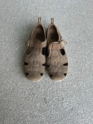 Zapatos cómodos Bass para mujer marrón gamuza talla 6M Foto 1 de 4