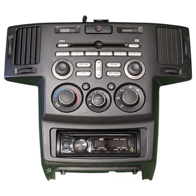 06-08 MITSUBISHI ENDEAVOR CENTER DASH RADIO CLIMATE TRIM PANEL BEZEL 8002A129HA - Image 1 of 4