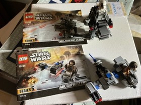 Star Wars Lego 75195 microfighters series 5. 100% complete. No boxes. 