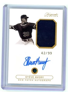 2024 Keepsake Edition Steve Avery Gem Patch Auto #42/99 (DW) - Bild 1 von 1