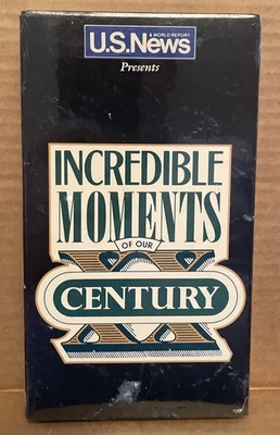 US News & World Report Presents Incredible Moments Of Our Century VHS ~Sealed~ - Image 1 of 2
