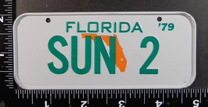 1979 Post Cereal FLORIDA Metal Mini License Plate (m79p0041) - Picture 1 of 2