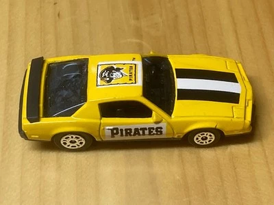 PONTIAC FIREBIRD - YELLOW - 1982 - PITTSBURGH PIRATES - CORGI CAR - Image 1 of 4