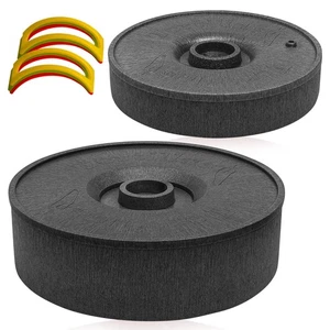 Tortilla Warmer Container, Plastic Tortilla Holder with Lid, Taco Warmer, Rot... - Foto 1 di 7