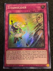 Titanocider MP21-EN087 Yu-Gi-Oh! Tarjeta casi nueva 1ª edición súper - Imagen 1 de 1