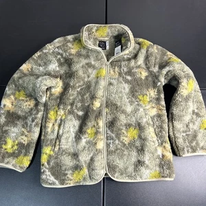 Original Use Men’s Jacket Fleece French Jacket Khaki Camo Size Medium Full Zip - Picture 1 of 5
