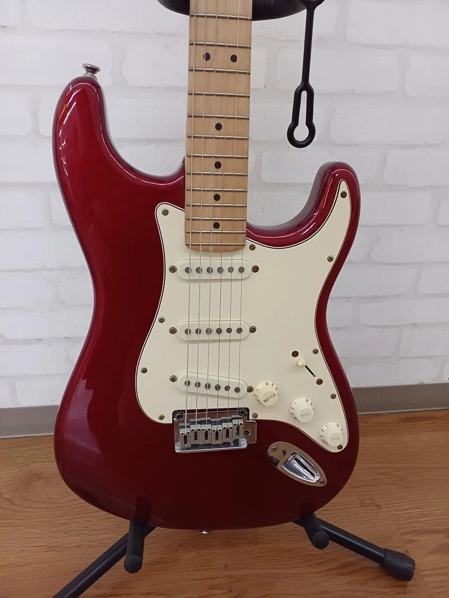 美品 Squier STANDARD Series STRATOCASTER Squier Standard Stratocaster, Left-Handed - Antique Burst w