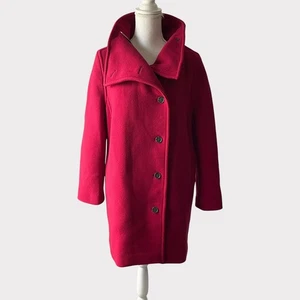 Abrigo J.Crew Villa Cocoon Tela Estadio Italiana Nello Gori Talla 4 Nuevo Con Etiquetas De Pie - Imagen 1 de 13