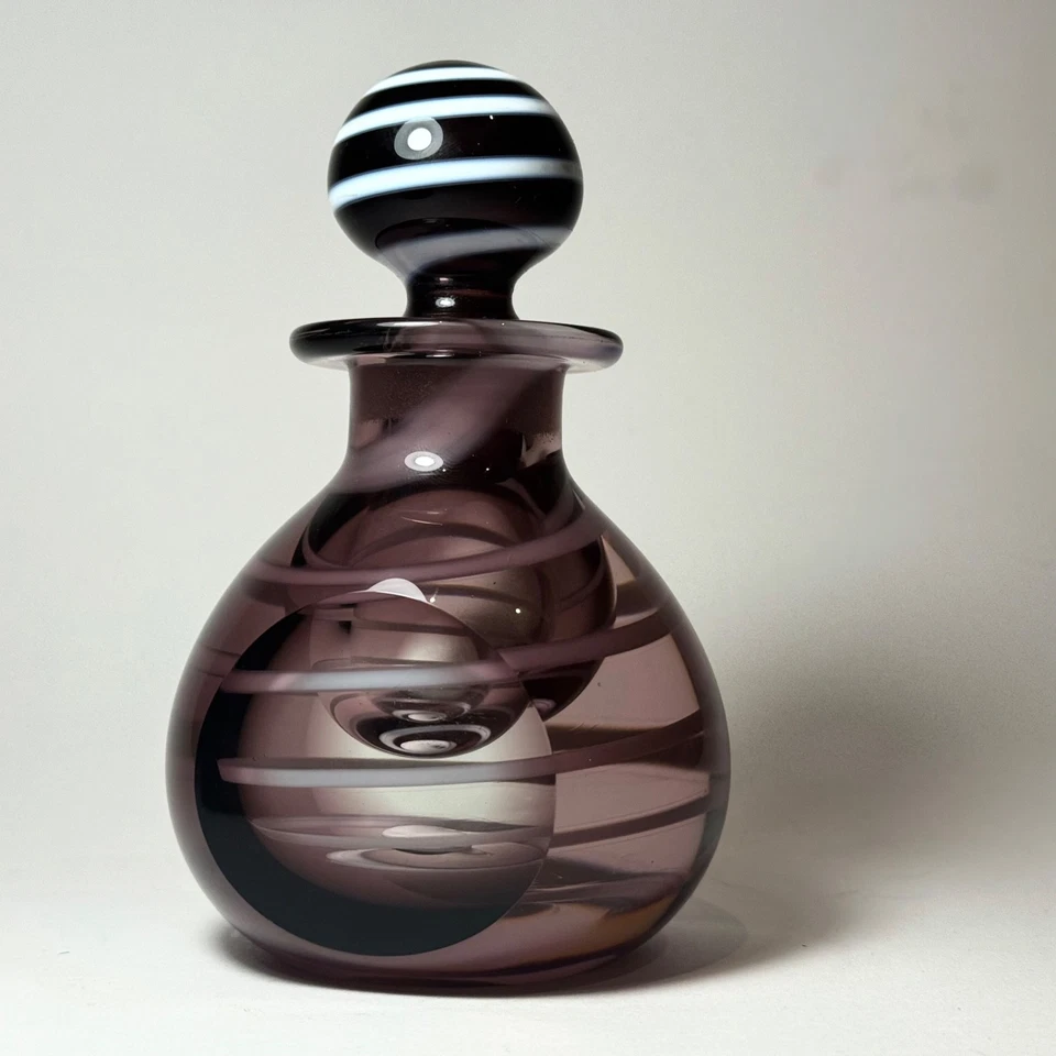 Rare Vintage Caithness Limited Edition 31/150 Perfume Bottle Paperweight Kiriko - image 1 of 4