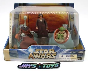 Star Wars Phantom Menance Jedi High Council Set 2 of 2 2003 Hasbro Neu in OVP - Bild 1 von 5