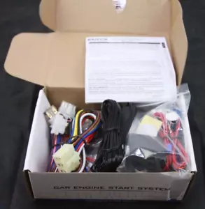 BANVIE BV-ST907 Car Alarm System With Remote Start & Push To Start Ignition Kit - Picture 1 of 2