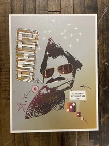 David Covell Jager DiPaola Kemp - 2000 - Phish Las Vegas Concert Poster Pollock - Picture 1 of 3