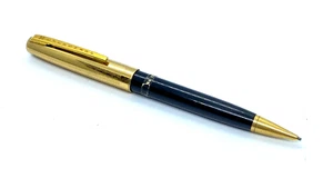 VINTAGE EVERSHARP STICKERED VENTURA PENCIL BLACK & GOLD WORKS FINE USA 1950'S - Picture 1 of 6
