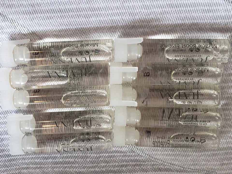 Juvena Miracle Boost Essence - 10 muestras frascos - 0,08 ea. hecho en suiza Foto 1 de 1
