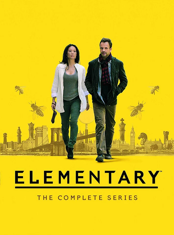 ELEMENTARY 1-7 2012-2019 COMPLETE JONNY LEE MILLER Sherlock Holmes US Rg1 DVD - Image 1 of 1