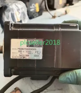 Servomotor Sanyo P50B07030DXS00 USADO 1 PIEZA - Imagen 1 de 2