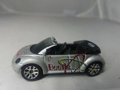 Matchbox Mattel 1999 CONCEPT 1 BEETLE CONVERTIBLE #3570 EA Silver/Black — 第 1/4 张图片