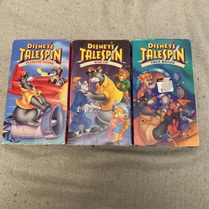 Disney’s Tablespoon VHS Lot Of 3 Tapes Vintage 90’s Cartoons Baloo - Imagen 1 de 10