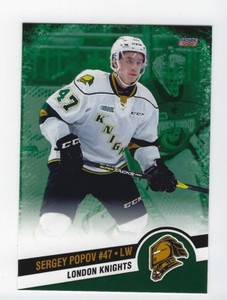 2018-19 London Knights (OHL) Sergey Popov