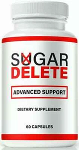 Sugar Delete Blutunterstützungspillen, Advanced Blood Health Kapseln 60ct - 1er Pack - Bild 1 von 8