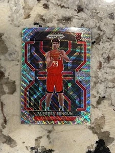 Panini Prizm Alperen Sengun RC 2021/22 Silver Wave Prizm  - Imagen 1 de 2
