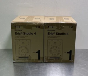 PreSonus Eris Pro 4 4-inch Active Coaxial 2-way Studio Monitors - Picture 1 of 6