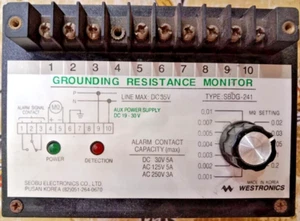 Westronics Grounding Resistance Monitor SBDG-241 - Imagen 1 de 4