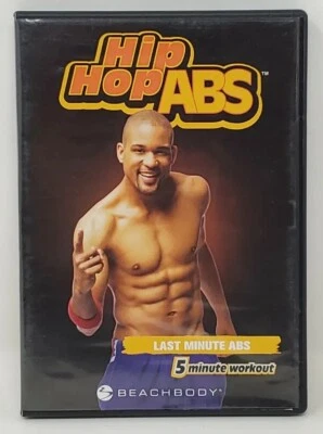Hip Hop ABS Last Minute ABS 5 Minute Workout Used DVD  - Image 1 of 3