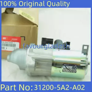 Starter For Honda Accord L4 2.4L K24W1 Manual Transmission 13-17 31200-5A2-A02 - Picture 1 of 3