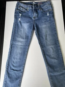 7 for All Mankind Girls Ankle Skinny Jeans size 12 - Picture 1 of 5