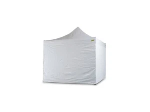 Parete laterale bianc mt 3 intera Gazebo serie Piramide telo impermeabile velcro - Foto 1 di 1