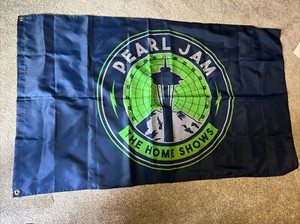 Pearl Jam 2018 Seattle The Home Shows Flag Official concert Merchandise Poster