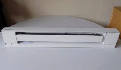 TPI Corp F2906-036S 2900/D Series White Baseboard Electric Heater 600w 208v 3ft - Image 1 of 4