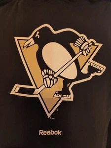 PITTSBURGH PENGUINS AUTHENTIC NHL MERCHANDISE REEBOK MEN'S HOODIE SIZE SMALL - Picture 1 of 7