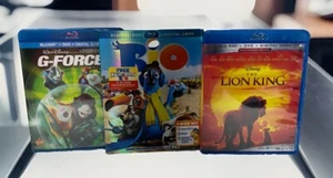Lion King Rio G Force Blu Ray Set  - Imagen 1 de 4