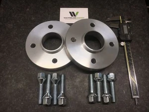MINI Cooper One 2006-14 4x100 Hubcentric Spacers 30mm Wide 56.1CB 8xM14 Bolts UK - Picture 1 of 2