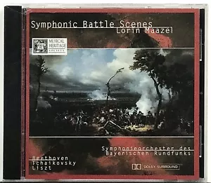 Symphonic Battle Scenes by Lorin Maazel CD 1998 Musical Heritage - Rare Sealed - Picture 1 of 2