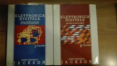 ELETTRONICA DIGITALE volume 1 e 2 Jackson circuiti bus gate informatica manuale  - Immagine 1 di 3