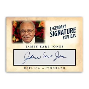 James Earl Jones ACEO Replica Reprint Autograph Novelty Collectible Card - Picture 1 of 4